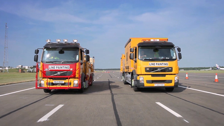 line painting video