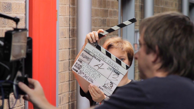 opening door staffordshire university tv advert